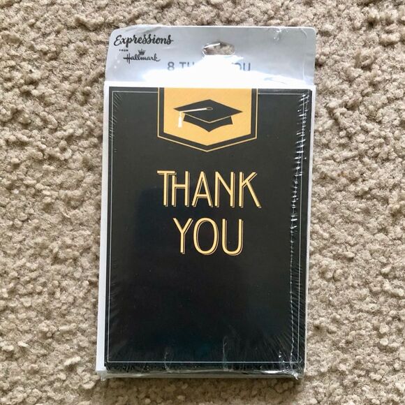Hallmark Expressions Graduation Thank You Cards Lot of 6 NWT - Picture 2 of 3